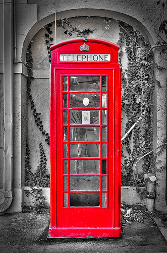 Red Phone Booth by Photomatt28