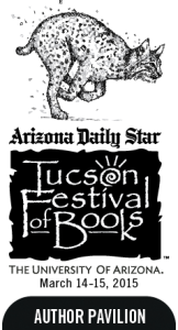 Tucson Festival author pavilion logo